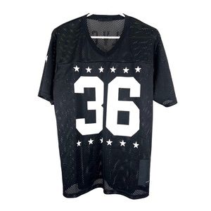 Black Scale Rebelling The Masses #36 Hockey Jersey Men’s Size M